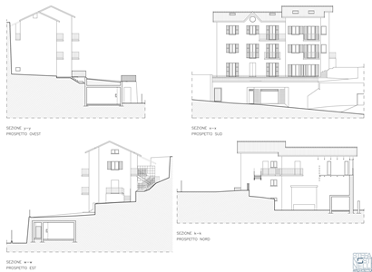 RISTRUTTURAZIONE EDIFICIO RESIDENZIALE, 1997